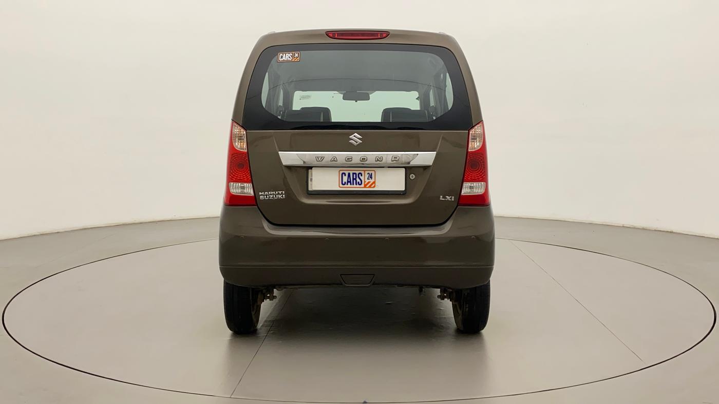 2014 Maruti Wagon R 1.0 LXI, Petrol, Manual, 63,608 km, Back/Rear
