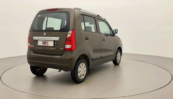 2014 Maruti Wagon R 1.0 LXI, Petrol, Manual, 63,608 km, Right Back Diagonal