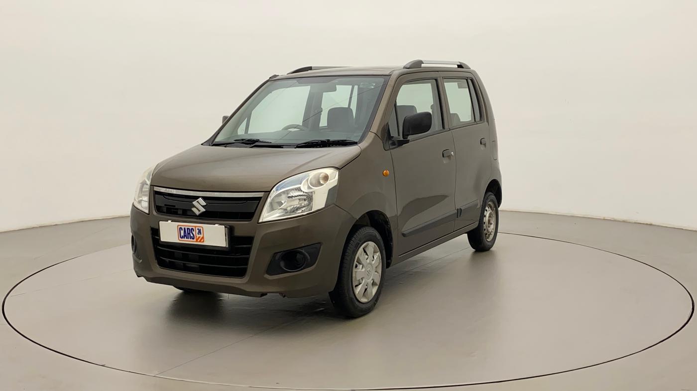 2014 Maruti Wagon R 1.0 LXI, Petrol, Manual, 63,608 km, Left Front Diagonal