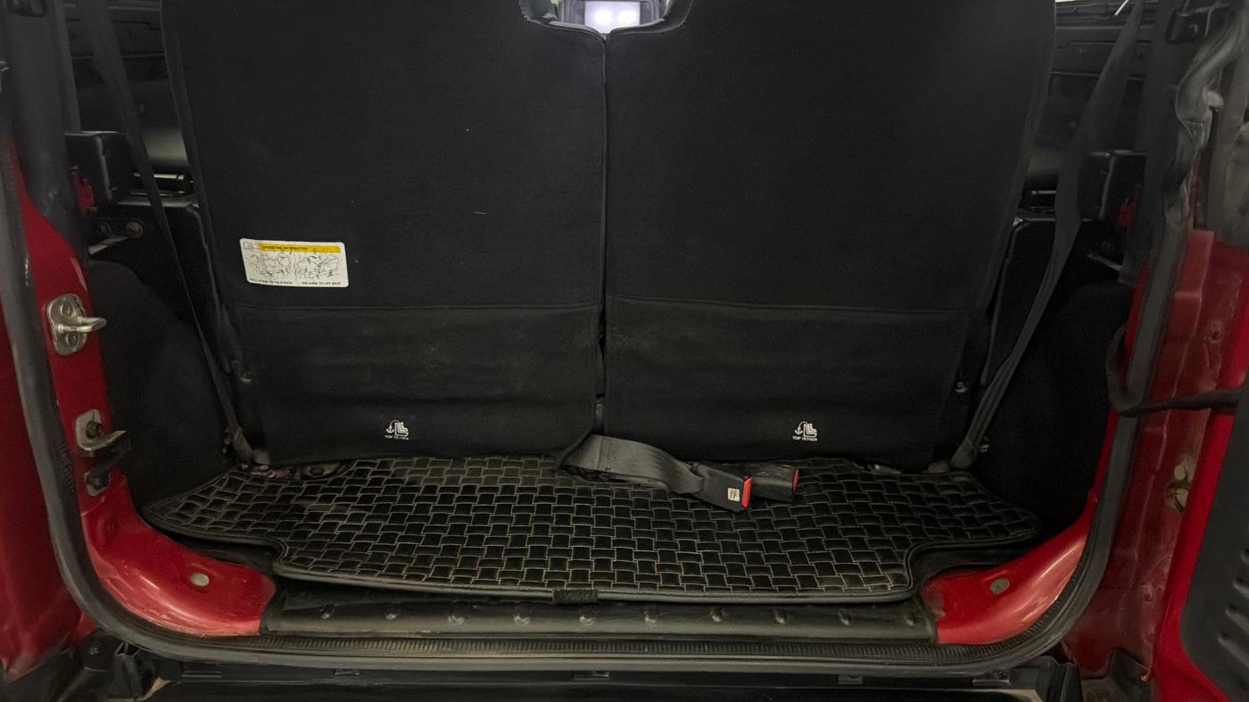 2024 Mahindra Thar LX D HT 2WD MT, Diesel, Manual, 60,649 km, Boot Inside