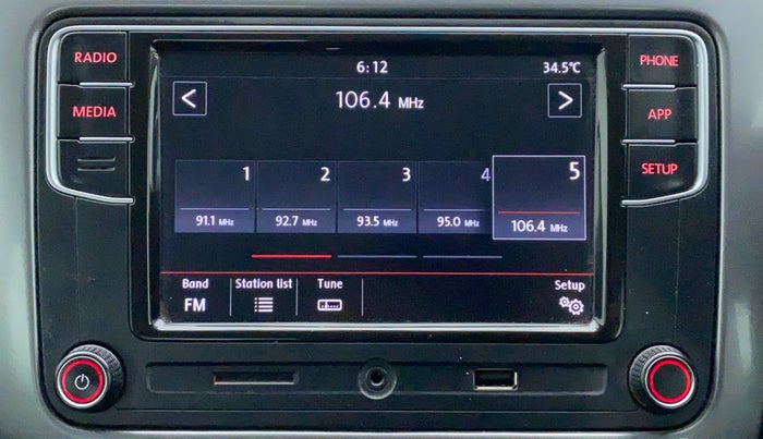 2021 Volkswagen Polo HIGHLINE PLUS 1.0 TSI AT, Petrol, Automatic, 22,332 km, Touchscreen Infotainment System