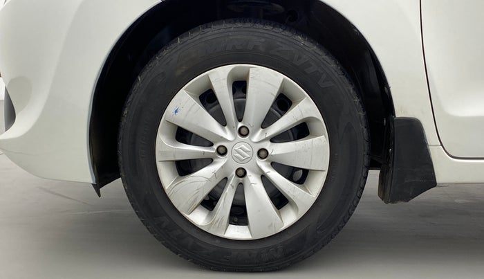 2017 Maruti Baleno DELTA 1.2 K12, Petrol, Manual, 58,518 km, Left Front Wheel