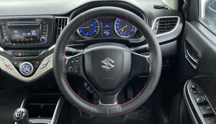 2017 Maruti Baleno DELTA 1.2 K12, Petrol, Manual, 58,518 km, Steering Wheel Close Up