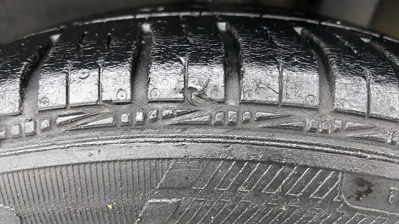 2017 Hyundai Xcent S 1.2, Petrol, Manual, 39,080 km, Left Rear Tyre Tread