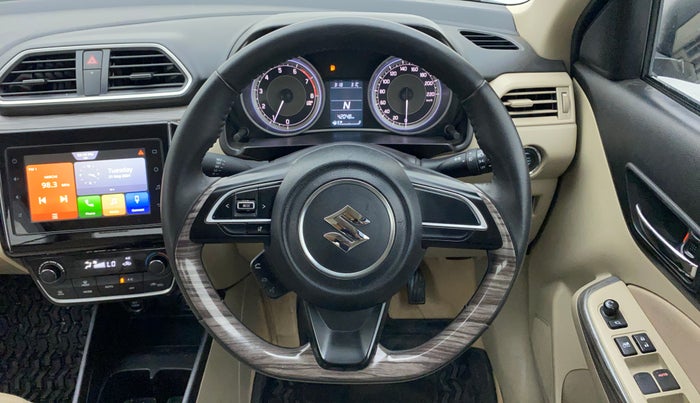 2022 Maruti Dzire ZXI AMT, Petrol, Automatic, 42,000 km, Steering Wheel Close Up
