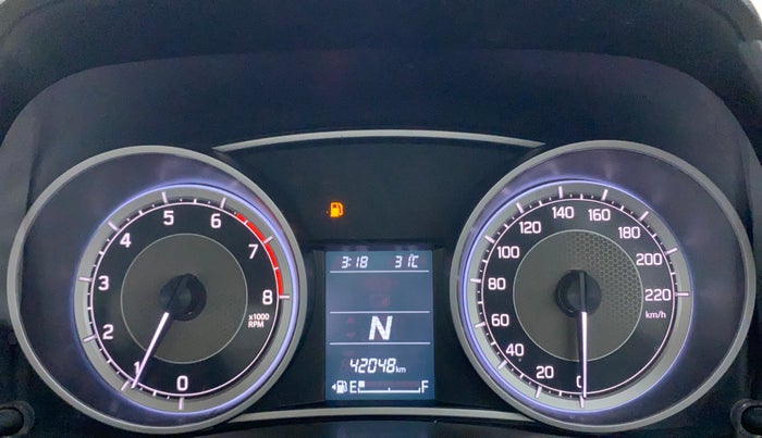 2022 Maruti Dzire ZXI AMT, Petrol, Automatic, 42,000 km, Odometer Image