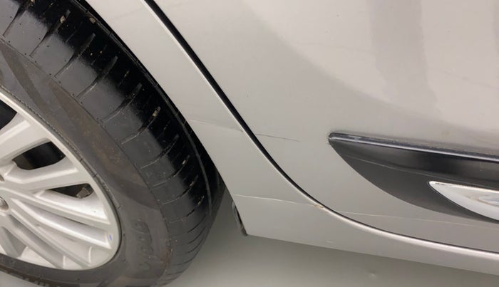 2022 Maruti Dzire ZXI AMT, Petrol, Automatic, 42,000 km, Right quarter panel - Slightly dented