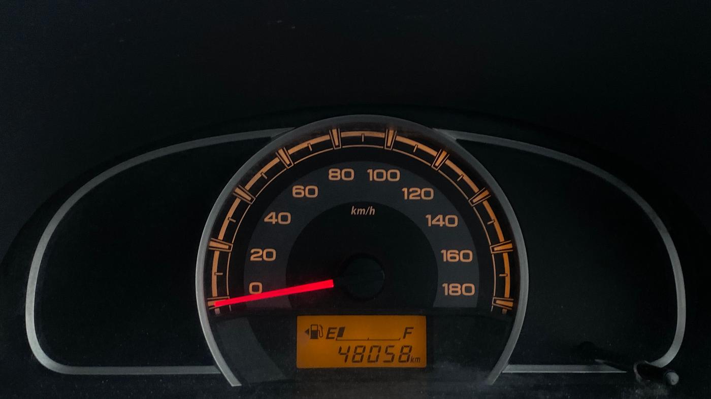 2015 Maruti Alto 800 LXI, Petrol, Manual, 48,287 km, Odometer Image