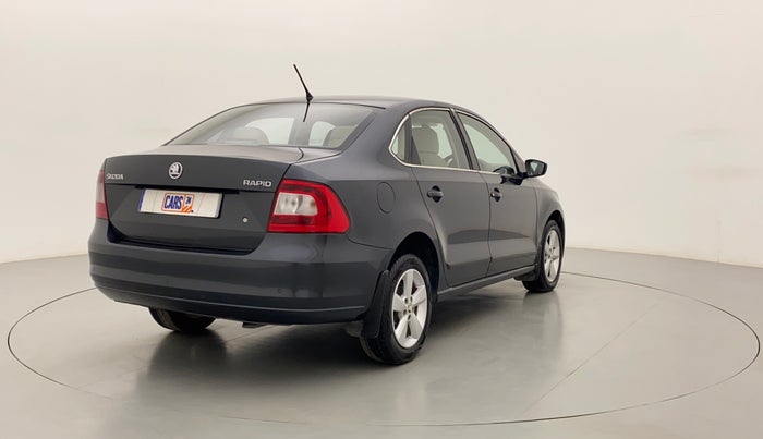 2016 Skoda Rapid 1.5 TDI CR STYLE PLUS AT, Diesel, Automatic, 63,246 km, Right Back Diagonal