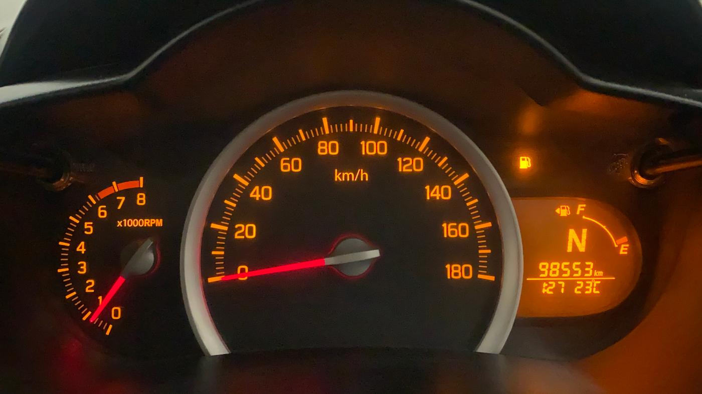 2014 Maruti Celerio VXI AMT, Petrol, Automatic, 98,502 km, Odometer Image