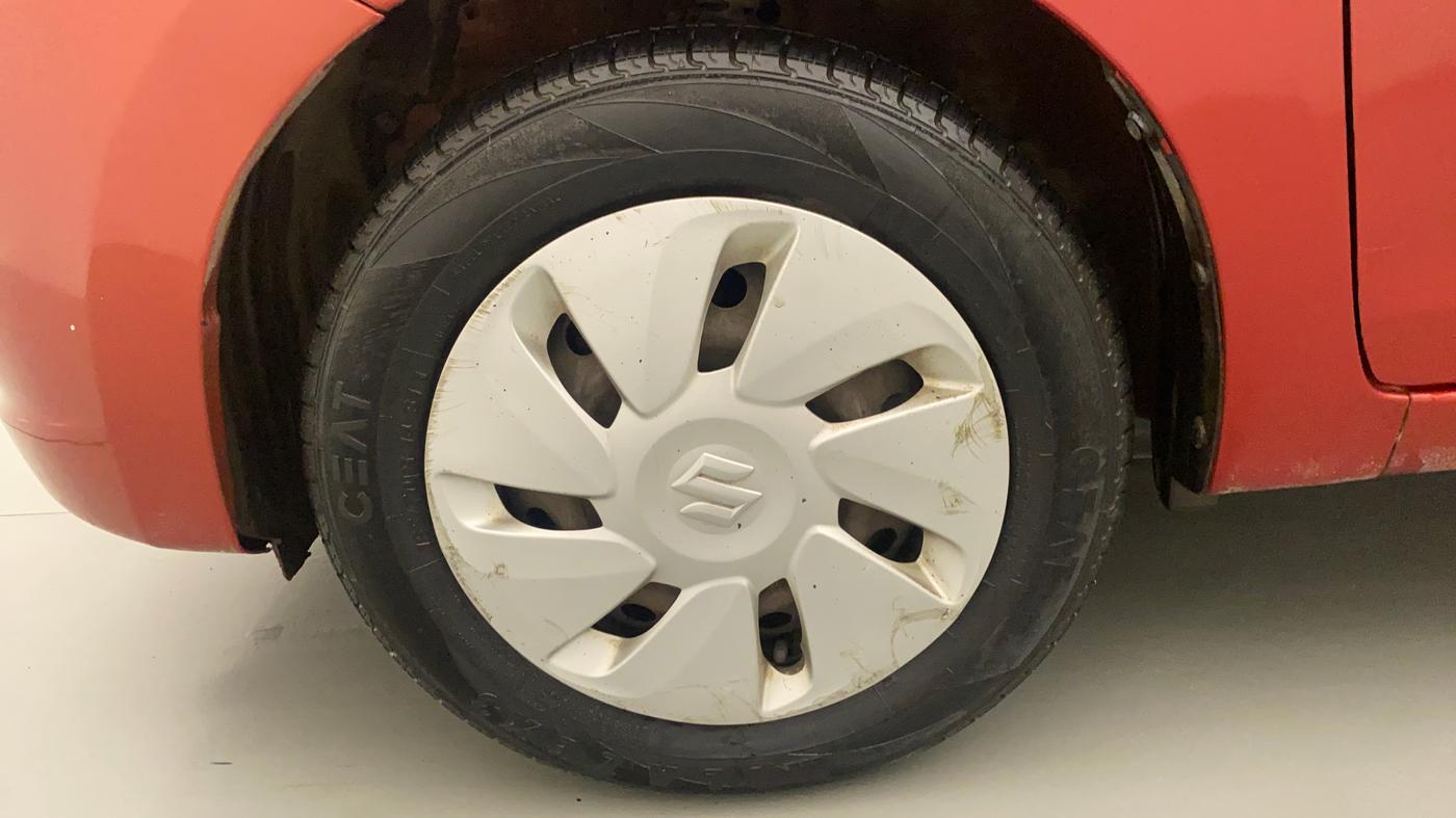 2014 Maruti Celerio VXI AMT, Petrol, Automatic, 98,502 km, Left Front Wheel