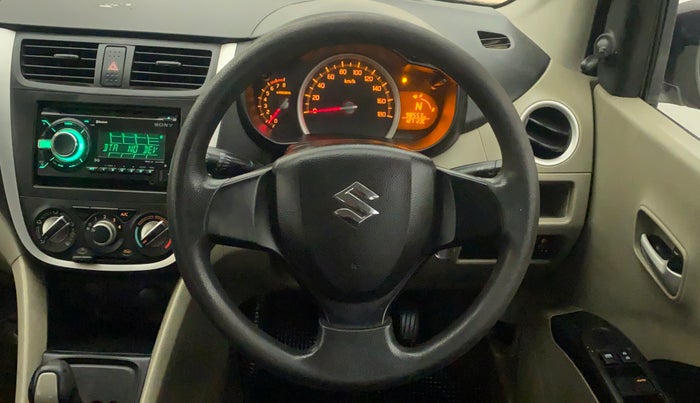2014 Maruti Celerio VXI AMT, Petrol, Automatic, 98,502 km, Steering Wheel Close Up