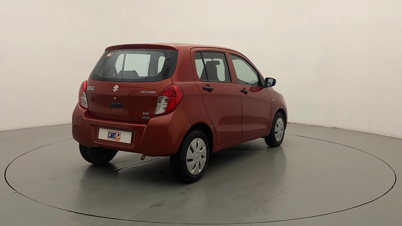 2014 Maruti Celerio VXI AMT, Petrol, Automatic, 98,502 km, Right Back Diagonal