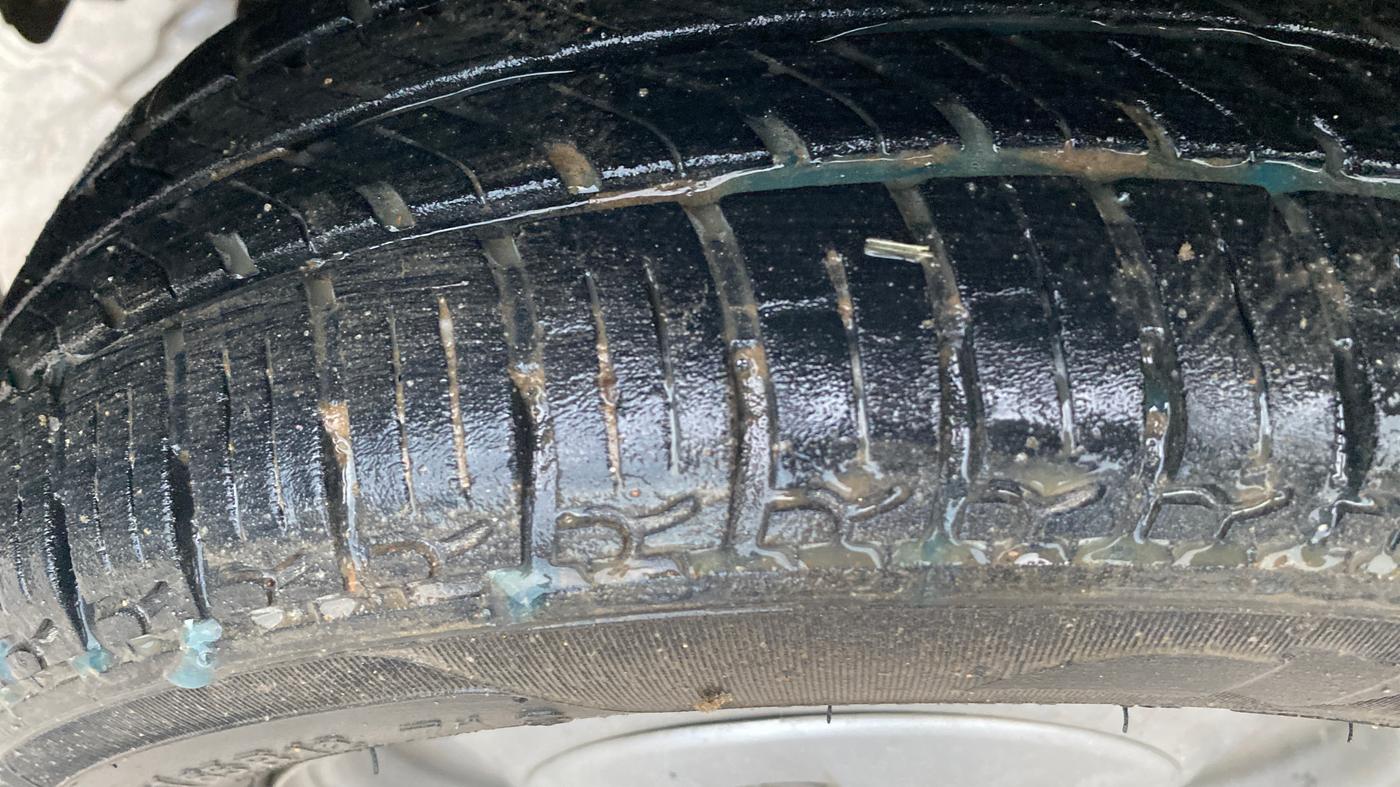 2015 Tata Nano TWIST XM, Petrol, Manual, 76,059 km, Left Front Tyre Tread