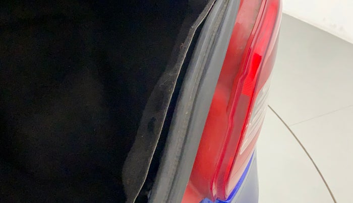2015 Tata Zest XT PETROL, Petrol, Manual, 30,609 km, Dicky (Boot door) - Weather strip has minor damage