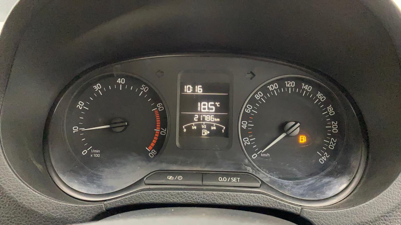 2020 Skoda Rapid ACTIVE 1.0 TSI, Petrol, Manual, 21,785 km, Odometer Image