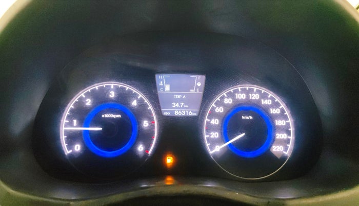 2013 Hyundai Verna FLUIDIC 1.6 CRDI SX OPT, Diesel, Manual, 86,285 km, Odometer Image