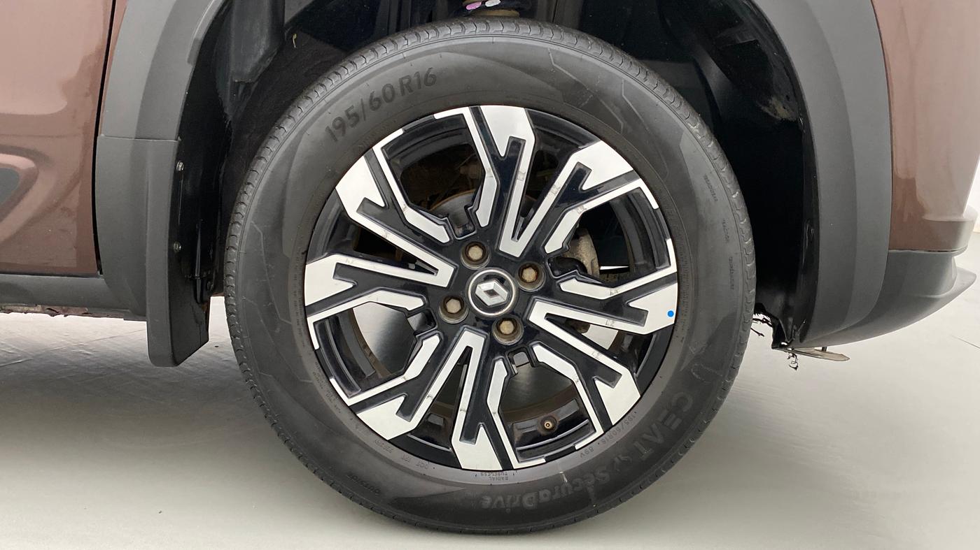 2021 Renault Kiger RXZ AMT 1.0 DUAL TONE, Petrol, Automatic, 10,919 km, Right Front Wheel