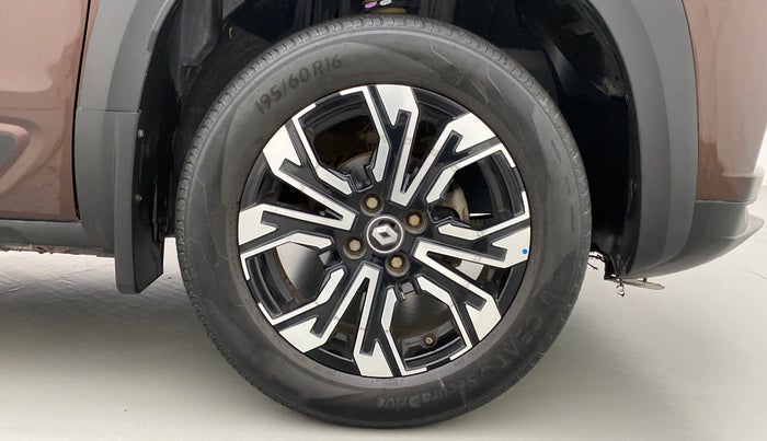 2021 Renault Kiger RXZ AMT 1.0 DUAL TONE, Petrol, Automatic, 10,919 km, Right Front Wheel