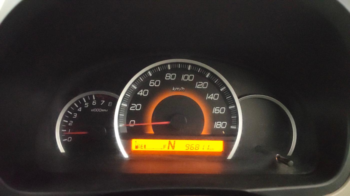 2016 Maruti Wagon R 1.0 VXI AMT, Petrol, Automatic, 96,800 km, Odometer Image