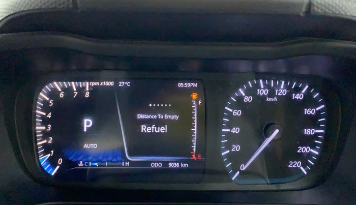 2022 Tata ALTROZ XZA PLUS, Petrol, Automatic, 9,036 km, Odometer Image