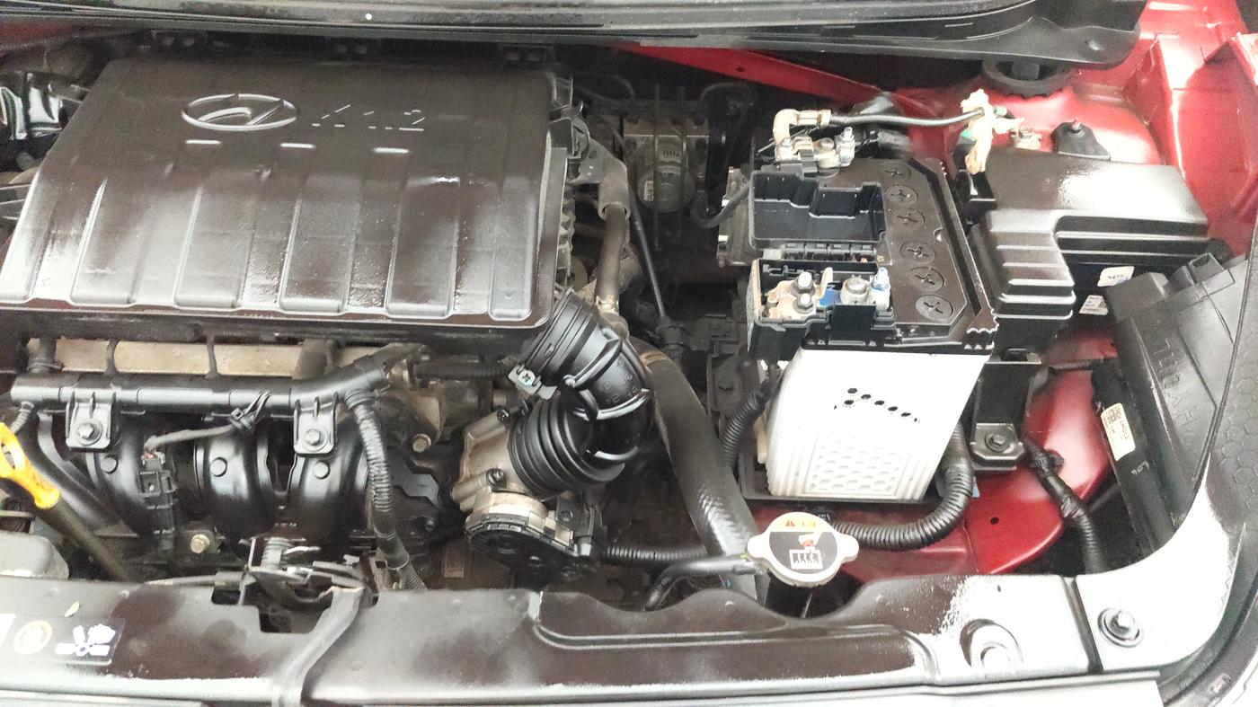 2019 Hyundai GRAND I10 NIOS SPORTZ 1.2 KAPPA VTVT, Petrol, Manual, 19,585 km, Engine View - Left