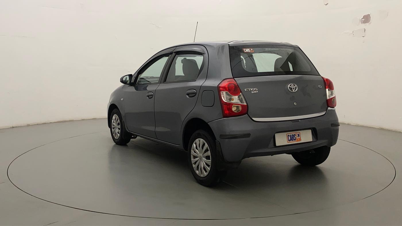 2014 Toyota Etios Liva G, Petrol, Manual, 23,685 km, Left Back Diagonal