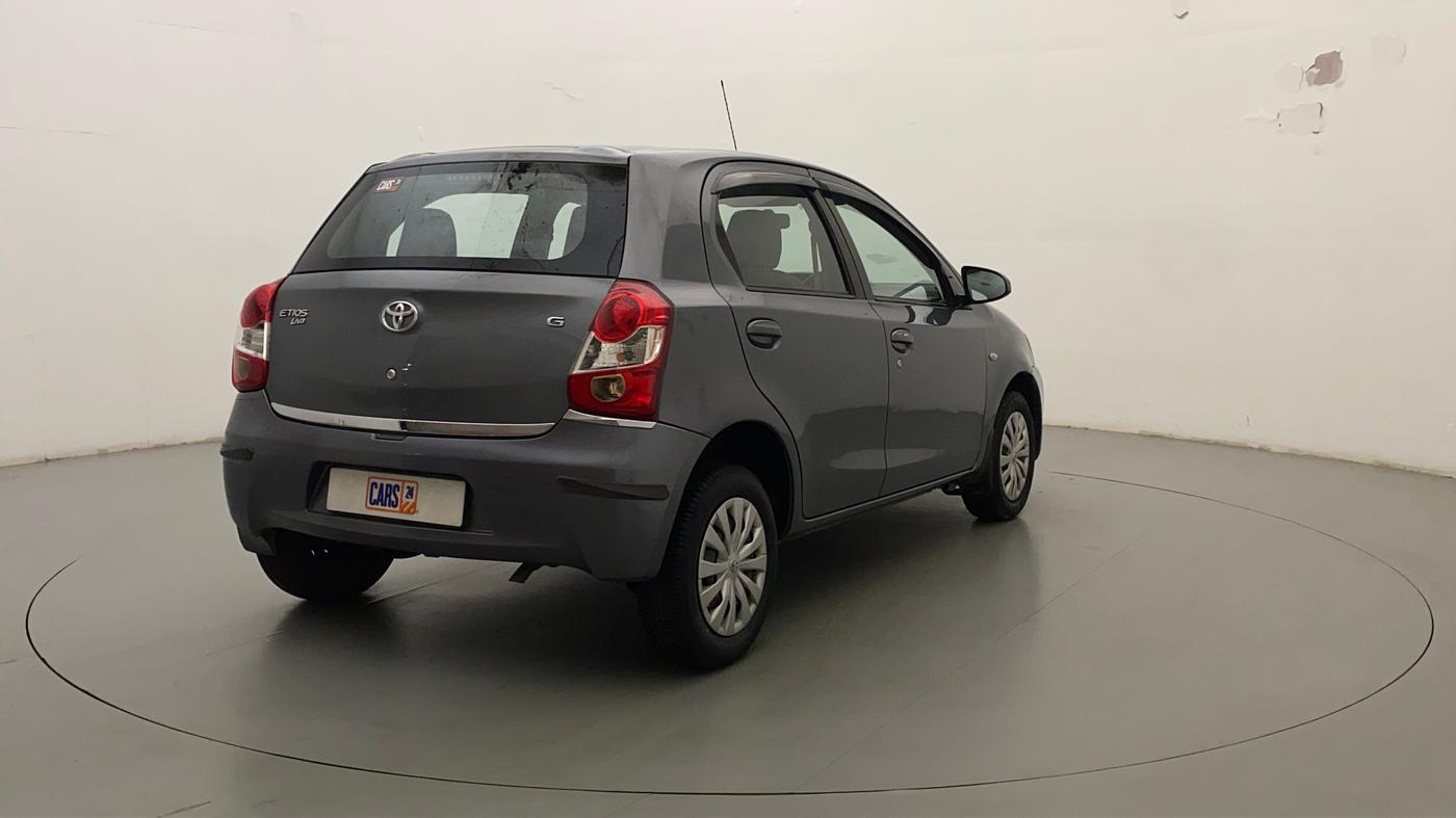 2014 Toyota Etios Liva G, Petrol, Manual, 23,685 km, Right Back Diagonal
