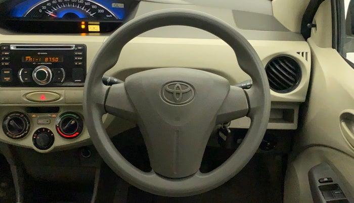 2014 Toyota Etios Liva G, Petrol, Manual, 23,685 km, Steering Wheel Close Up