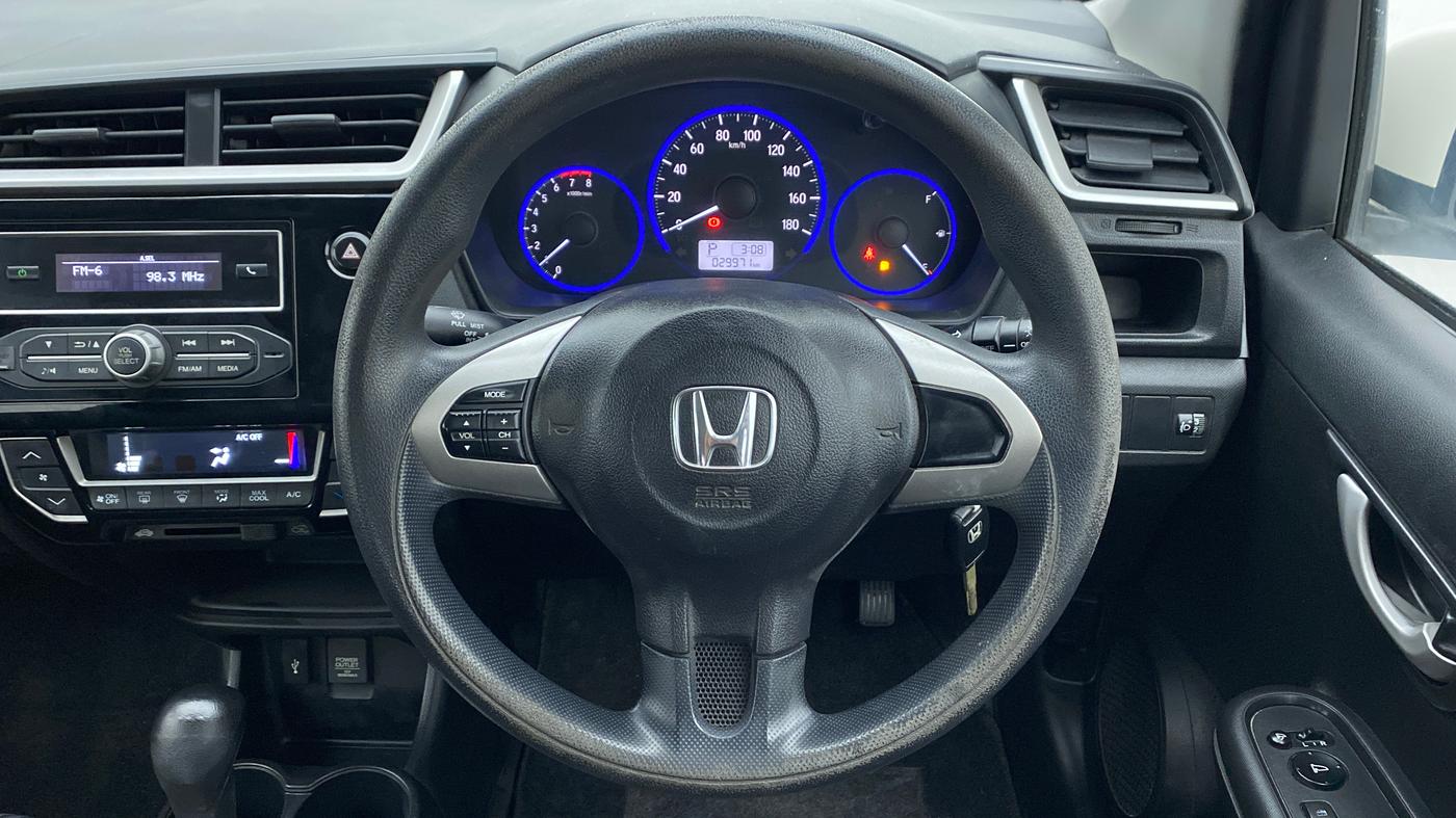 2017 Honda Brio 1.2 VX AT I VTEC, Petrol, Automatic, 29,971 km, Steering Wheel Close Up