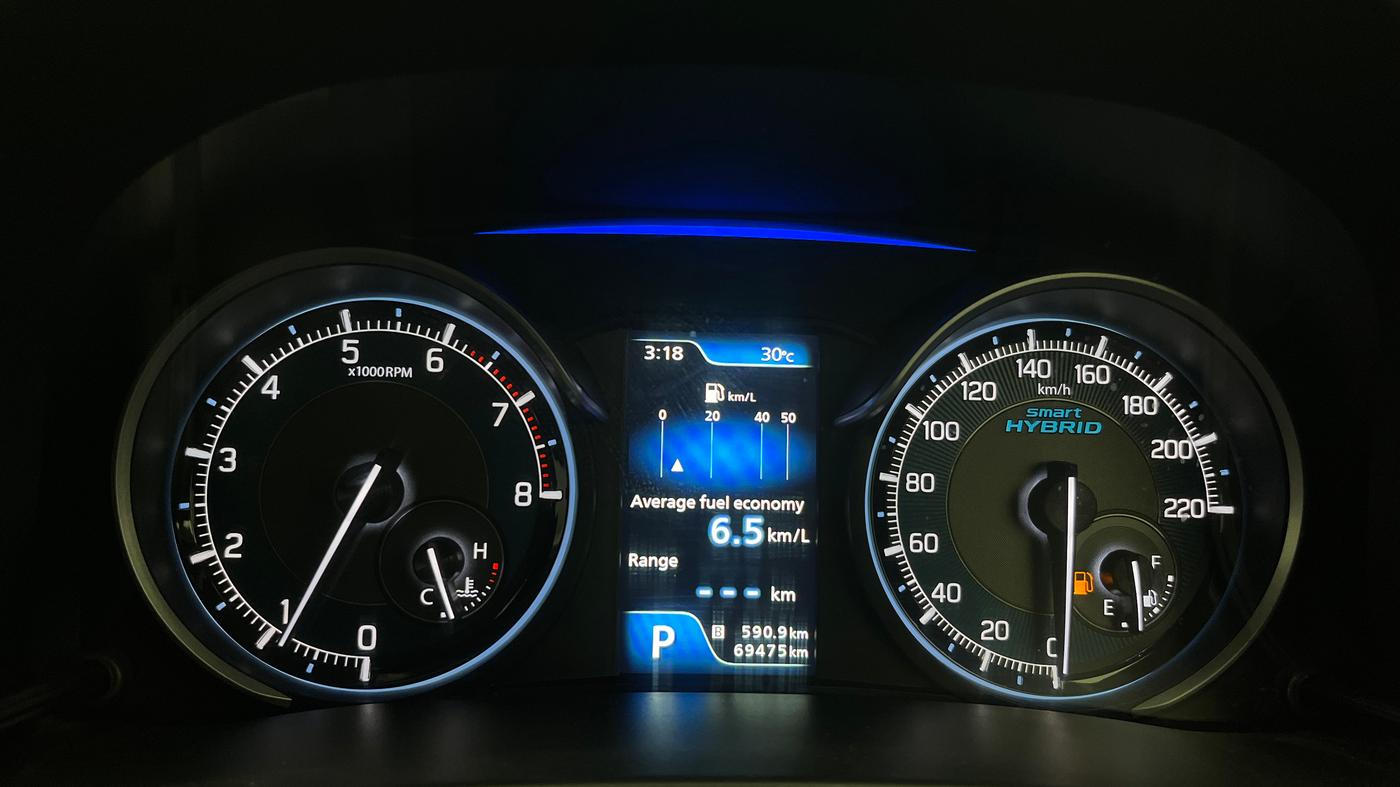 2021 Maruti XL6 ALPHA AT, Petrol, Automatic, 69,453 km, Odometer Image