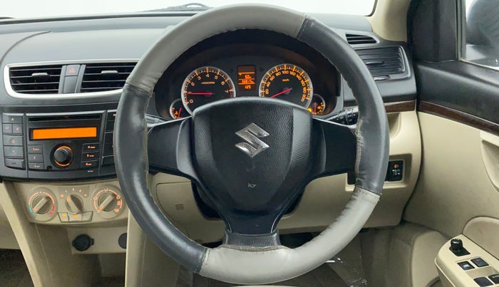 2012 Maruti Swift Dzire VXI, Petrol, Manual, 56,816 km, Steering Wheel Close Up