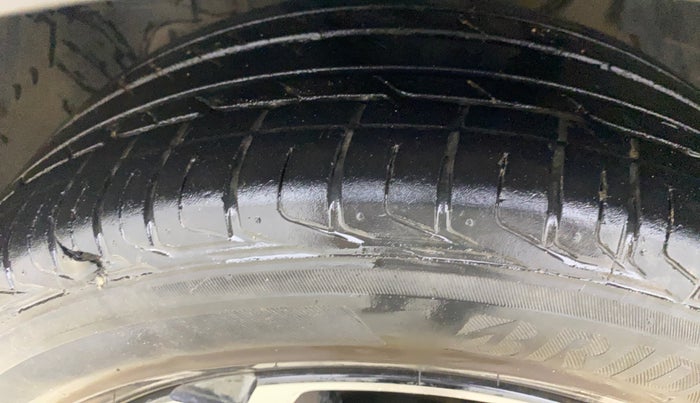 2023 Tata NEXON XZA PLUS LUXURY SUNROOF PETROL, Petrol, Automatic, 44,467 km, Left Front Tyre Tread