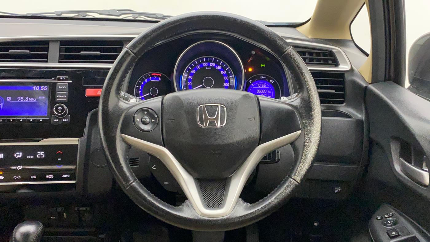 2015 Honda Jazz 1.2L I-VTEC V AT, Petrol, Automatic, 50,207 km, Steering Wheel Close Up