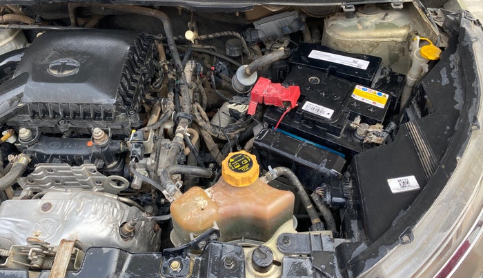 2022 Tata NEXON XZ PLUS (PREMIUM) KAZIRANGA PETROL, CNG, Manual, 97,980 km, Engine View - Left