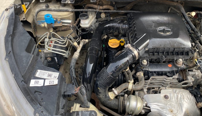 2022 Tata NEXON XZ PLUS (PREMIUM) KAZIRANGA PETROL, CNG, Manual, 97,980 km, Engine View - Right