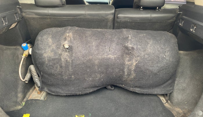 2022 Tata NEXON XZ PLUS (PREMIUM) KAZIRANGA PETROL, CNG, Manual, 97,980 km, Boot Inside