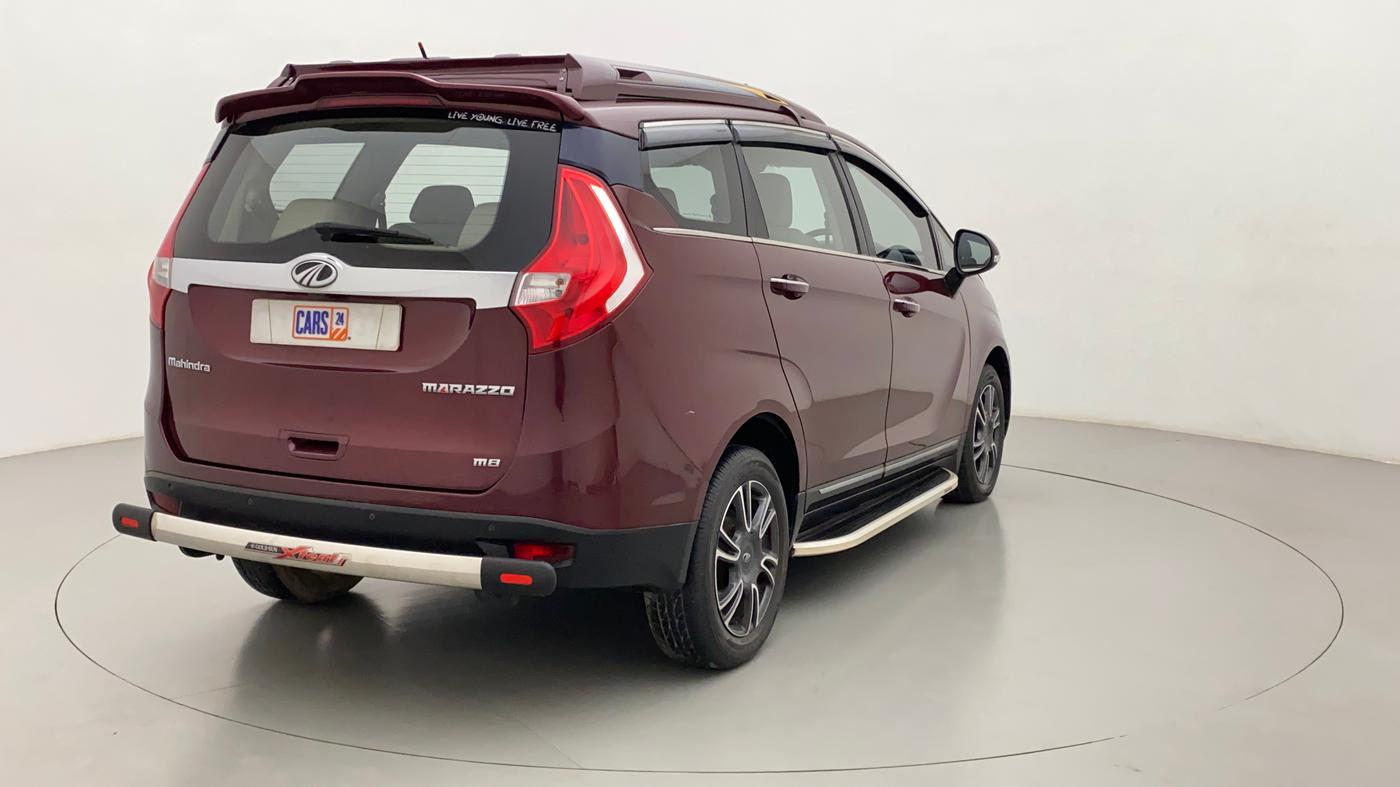 2018 Mahindra MARAZZO M8 7 STR, Diesel, Manual, 25,614 km, Right Back Diagonal