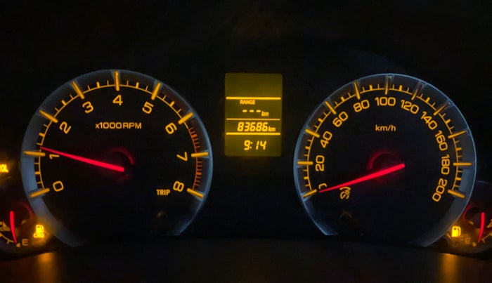 2014 Maruti Ertiga VXI CNG, CNG, Manual, 83,670 km, Odometer Image