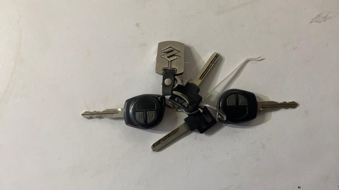 2014 Maruti Ertiga VXI CNG, CNG, Manual, 84,252 km, Key Close Up