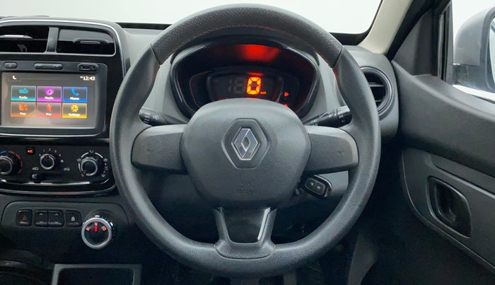 2016 Renault Kwid RXT 1.0 AMT (O), Petrol, Automatic, 26,388 km, Steering Wheel Close Up