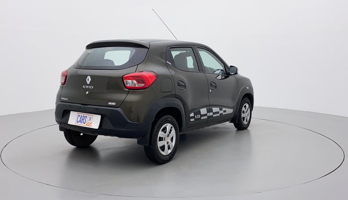2016 Renault Kwid RXT 1.0 AMT (O), Petrol, Automatic, 26,388 km, Right Back Diagonal