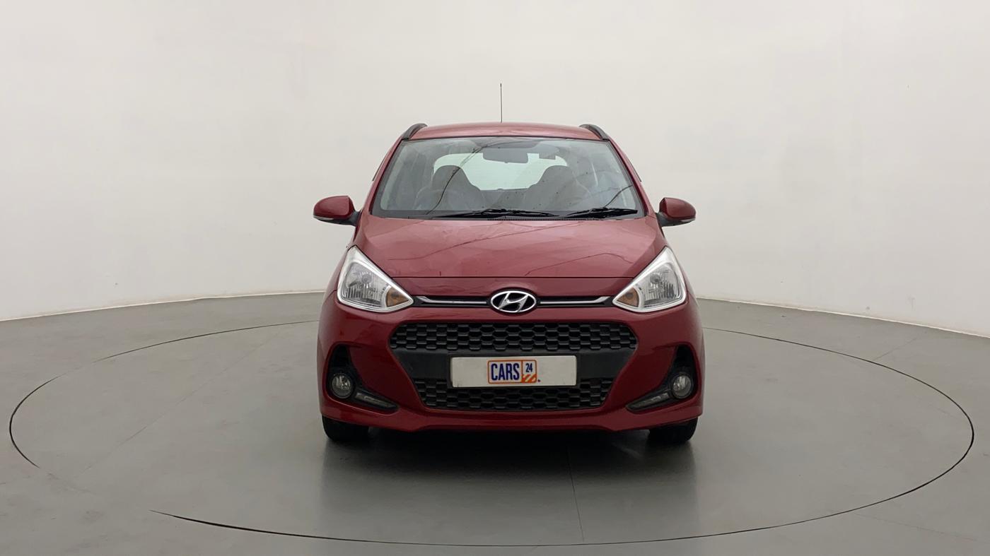 2018 Hyundai Grand i10 SPORTZ AT 1.2 KAPPA VTVT, Petrol, Automatic, 27,828 km, Front