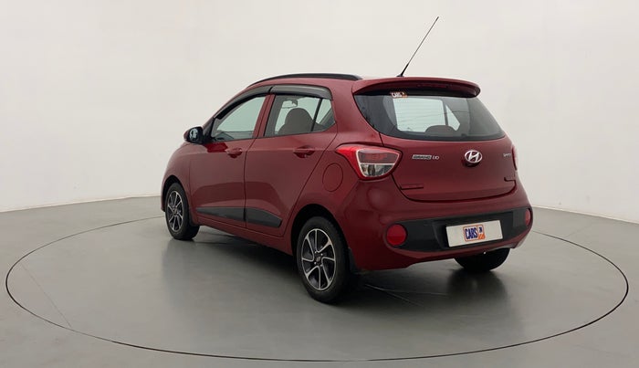 2018 Hyundai Grand i10 SPORTZ AT 1.2 KAPPA VTVT, Petrol, Automatic, 27,828 km, Left Back Diagonal