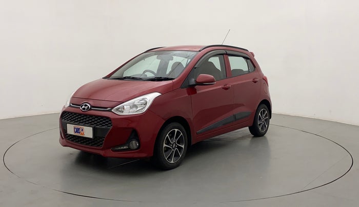 2018 Hyundai Grand i10 SPORTZ AT 1.2 KAPPA VTVT, Petrol, Automatic, 27,828 km, Left Front Diagonal