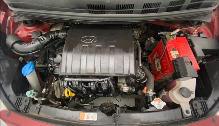 2018 Hyundai Grand i10 SPORTZ AT 1.2 KAPPA VTVT, Petrol, Automatic, 27,828 km, Open Bonet