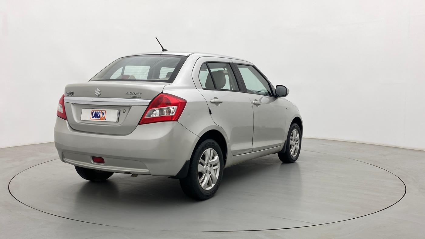 2014 Maruti Swift Dzire ZXI 1.2 BS IV, Petrol, Manual, 80,698 km, Right Back Diagonal