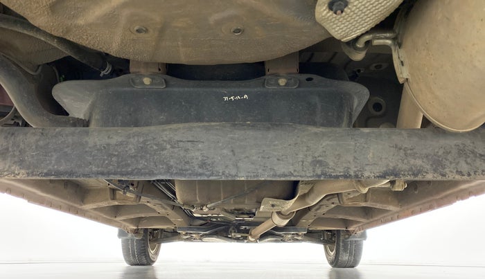 2016 Mahindra Kuv100 K8 D 6 STR, Diesel, Manual, 38,867 km, Rear Underbody