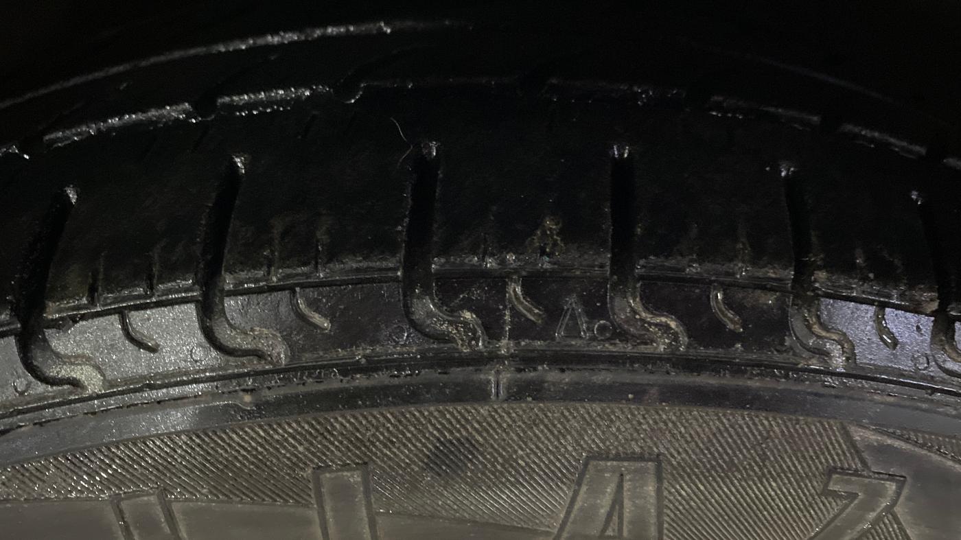 2019 Hyundai Xcent S 1.2, Petrol, Manual, 98,203 km, Right Front Tyre Tread