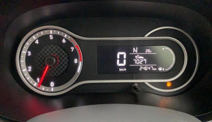 2020 Hyundai GRAND I10 NIOS SPORTZ AMT 1.2 KAPPA VTVT, Petrol, Automatic, 24,643 km, Odometer Image